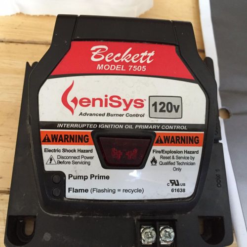 Beckett Model 7505P-1515 Genisys Advanced Oil Burner Primary Control 120V in box
