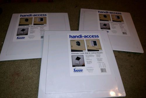 Set of 3 Karp HA1414 14 x 14 in. Plastic Handi Access Door
