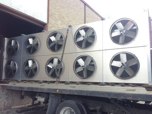 New Roof Top Bohn Air Cooled Condenser 10 Fan 2x5 1140 RPM 460V BNHD10A088