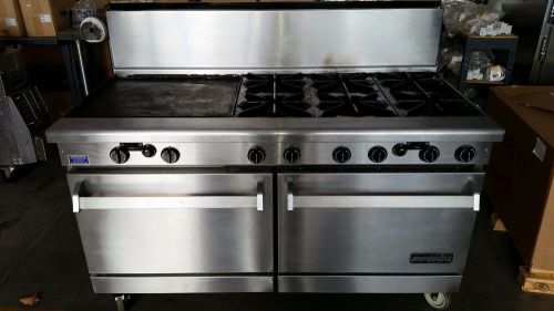 Imperial range - 2 ovens,2&#039; griddle, raised griddle for sale