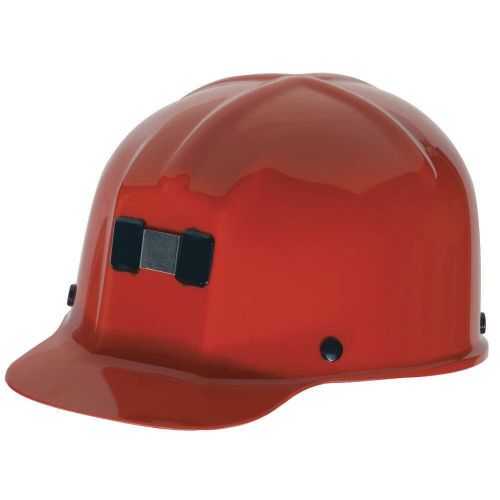 Msa red comfo-cap mining hard hat cap 4-point staz-on® suspension 91590 new! for sale