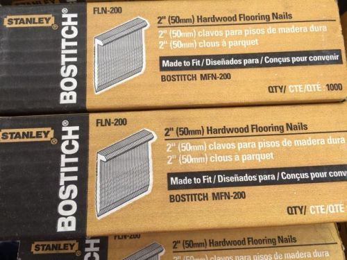 BOSTITCH FLN-200 2-Inch Flooring L-Nail, 1000-Per Box