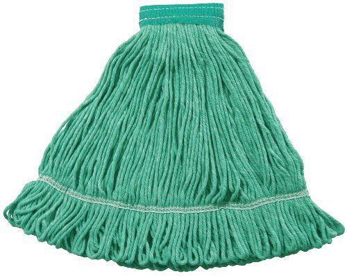 Wilen A01501, Hospital Pro M Antimicrobial Wet Mop, Small, 5&#034; Mesh Band, Green
