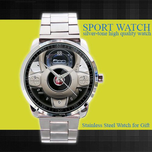 2016 Fiat 500 Facelift Steering Wheel Unveiled Sport Metal Watch
