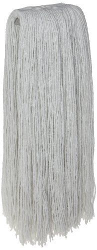 Zephyr 10512 Rayon 4-Ply 12oz Cut End Wet Mop Head with 1-1/4&#034; Regular Headband