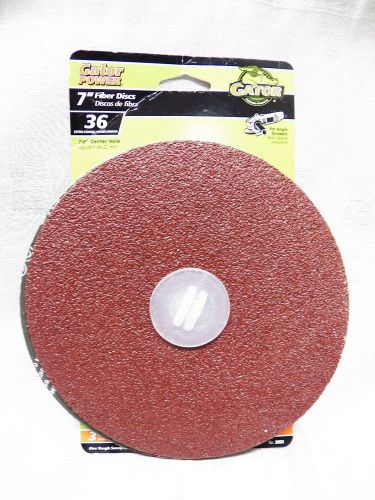 Gator 3-Pack 36-Grit 7-in W x 7-in L Disc Sandpaper