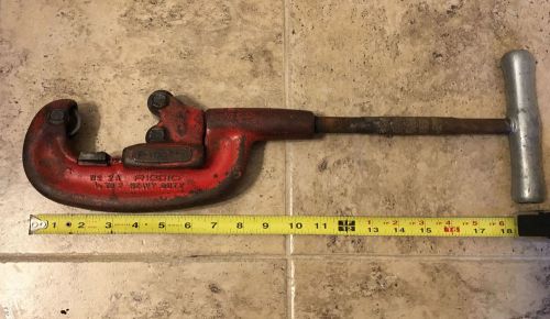 Ridgid Heavy Duty 2A Pipe Cutter Number, Heavy Duty Cuts 1/8 To 2&#034;