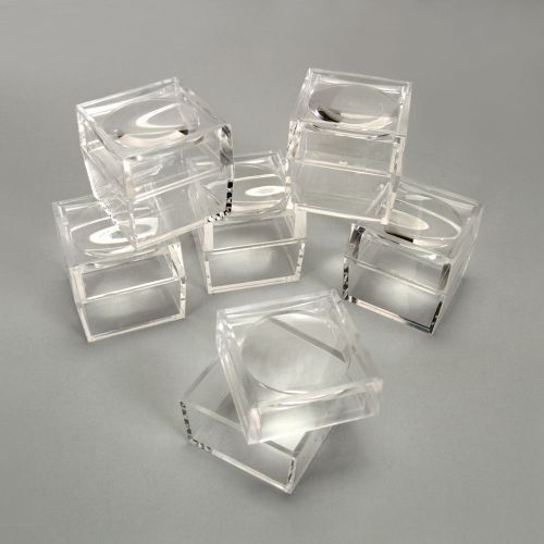 Laboratory magnifying jars, 41d x 60h mm, transparent, pkt of 6 pcs for sale