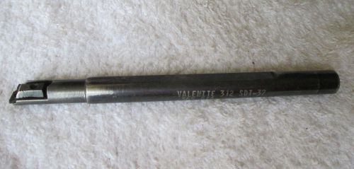 Valenite Indexable Boring Bar 3T2 SDT-37. .365 diameter. 3/8&#034; Shank. With Insert