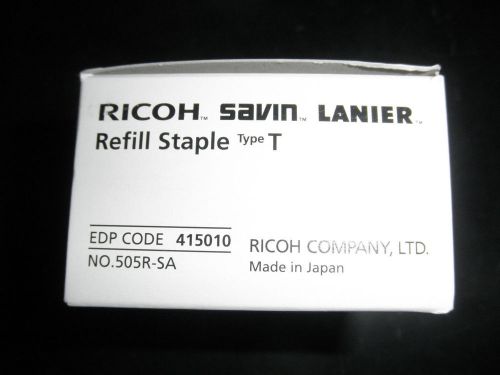 Genuine Ricoh Savin Lanier Refill Staple Type T 415010 *4 Cartridges of 5000*