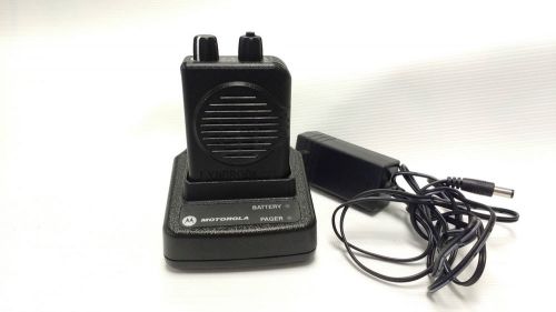 Working motorola minitor v fire ems pager 151-158.9 mhz vhf &amp; charger # rln5703a for sale