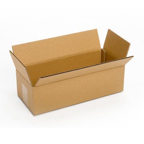 25 Pack Recycled Corrugated Cardboard Single Wall Standard Long Box 14x6x4&#034; Aid