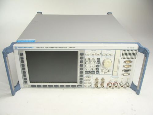 Rohde &amp; Schwarz CMU200 Radio Communication Tester Spectrum Analyzer W/ Audio!