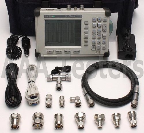 Anritsu sitemaster s332d cable / antenna &amp; spectrum analyzer w/ opt 29 for sale
