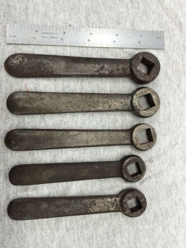 Vintage Machinist Lathe Wrenches