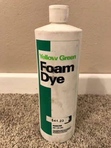 John Deere Yellow Green Foam Dye 6 Available