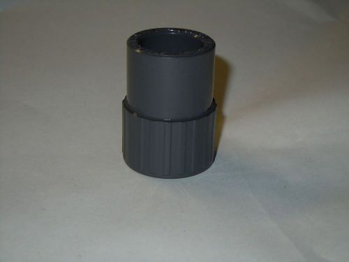 1/2&#034; pvc sch 80  pipe adapter, unthreaded female x npt female, spears 835-005 for sale