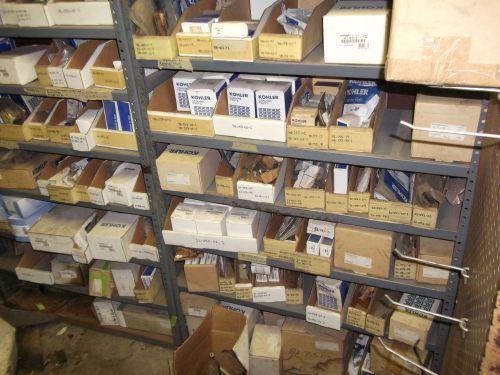 Kohler engine parts,new &amp; old stock,complete inventory in original numbered bins for sale