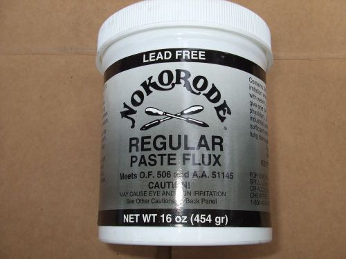 Rectorseal 14030 1-Pound 16 oz Nokorode Regular Paste Flux Lead Free Most Metals