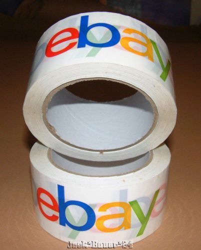 Ebay Official Branded Shipping Packing Packaging Moving Tape Carton Sealing Roll