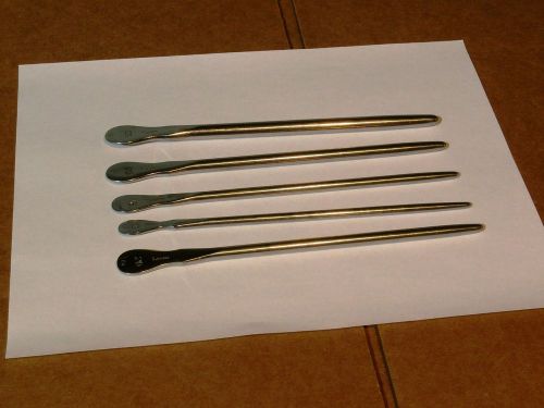 Set of 5 Dilators, Stainless Steel, Sizes 16, 18, 20, 22, 26