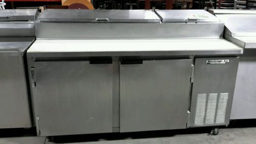 Used Beverage Air DP67 67&#034; Refrigerated Pizza Prep Table
