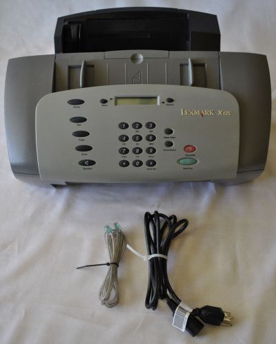 Lexmark x125 scanning copying color printing faxing multi functional device for sale