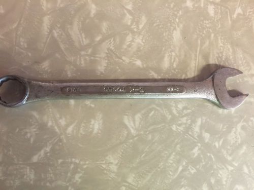 S-K  Tools 12 POINT 11/16&#034; COMBINATION WRENCH  8 1/4&#034;  C-22   Nice Used