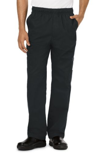 Dickies Mens Cargo Pocket Chef Pant Black DC10 BLK WE SHIP FREE