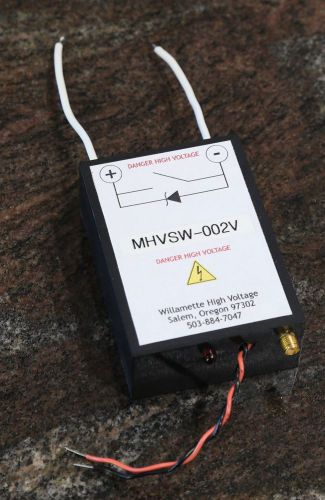 High Voltage Switch, MOSFET, 2000 volts at 15 amps, 10nS ON / OFF, new old stock