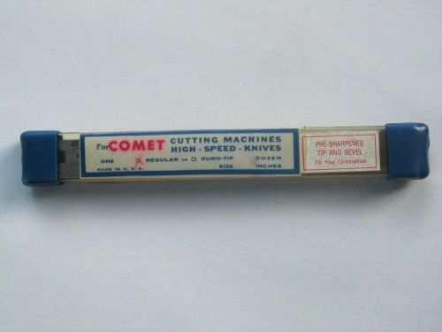COMET/GURY Straight Cutting Machine Knives 12 High-Speed-Knives 6&#034; USA MADE