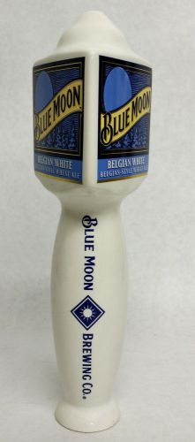 BLUE MOON Brewing Belgian White Ale Beer Tap Handle from Bugaboo Creek Bangor,ME