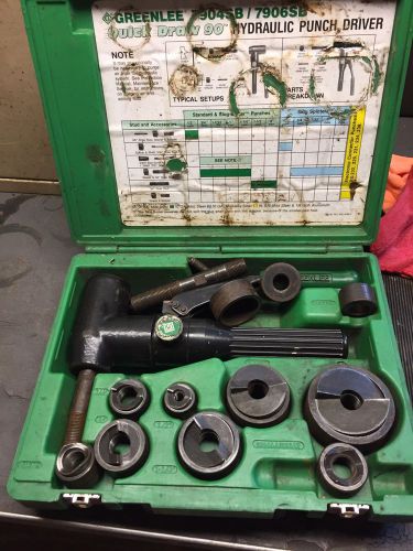 Electrician Greenlee Punch 90 Knockout Set