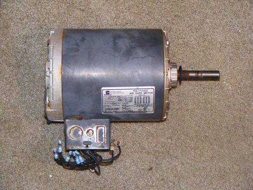 Emerson Poly Phase Air Over Motor model p63sydyk-3497 3/4 HP