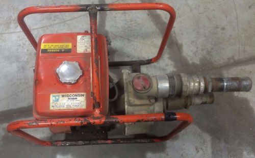 Wisconsin robin gas operated water pump for sale