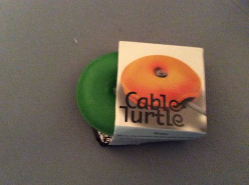 2 Green Cable Turtles For Wire And Cable