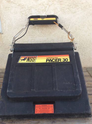 Nss pacer 30 electric wide area vacuum cleaner commercial vacuum cleaner for sale