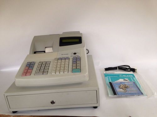 Sharp XE-A40S Cash Register w/ Keys and Accessories