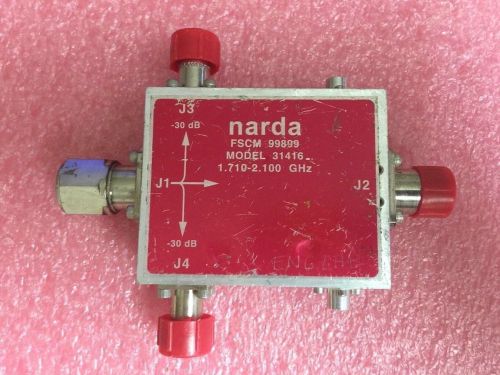 NARDA FSMC 99899 MODEL 31416 COUPLER 1.710- 2.100 GHz