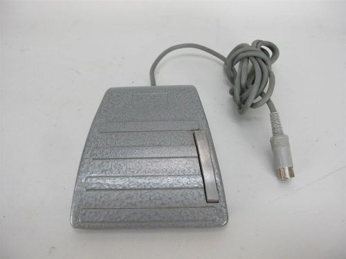 Vintage Unbranded Foot Control Pedal Switch w/Round 6-Pin Connector