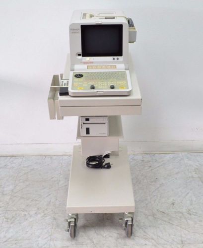 Hitachi EUB-405 Ultrasound System w/ Printer - Cart- Remote (No Probe) (12543)