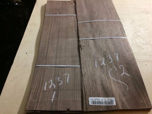 Wood Walnut veneer  TOTAL 2  bundle   RAW VENEER N1237...