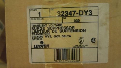Leviton 32347-DY3 347/600 Volt 3-Phase Wye Or Delta, Surge Panel, DHC and X10 Co