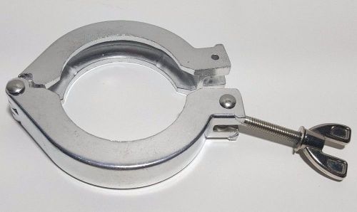 3&#034; Inch Single Hinge Sanitary Tri Clamp Fitting SS304 HEAVY DUTY CLAMP