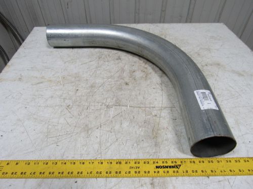 4-1/2&#034; od 4-1/4&#034; id galvanized 90° elbow sweep exhaust pipe thin wall conduit for sale