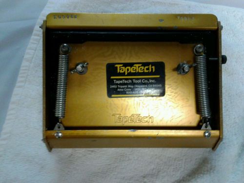 TAPETECH 7&#034;flat box used a few times very little signs of use