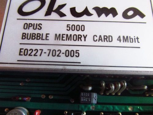 OKUMA BUBBLE MEMORY CARD