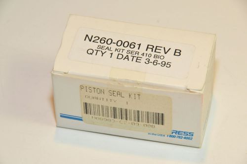 Perkin Elmer N2600061 Rev. B Piston Seal Kit for 410 LC Pumps   New!