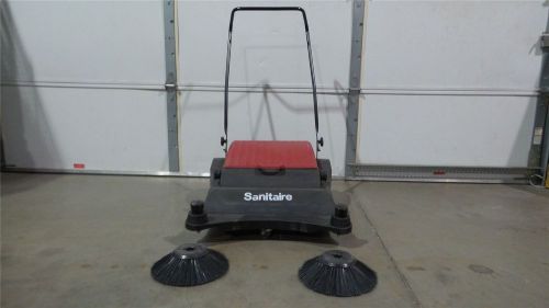 Sanitaire SC435A 32 In Cleaning Path Push Sweeper