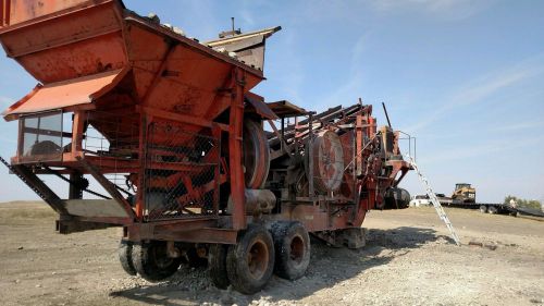 Diamond jaw roll crusher, dirt, gravel, rock, sand, gold, screen for sale